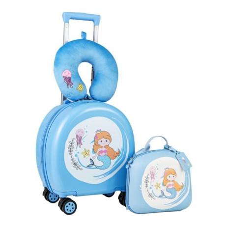 4-Piece Kid’s Luggage Set Kids Journey Suitcase Set