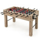 137 cm Full Size Foosball Table with 2 Balls and 2 Foldable Cup Holders