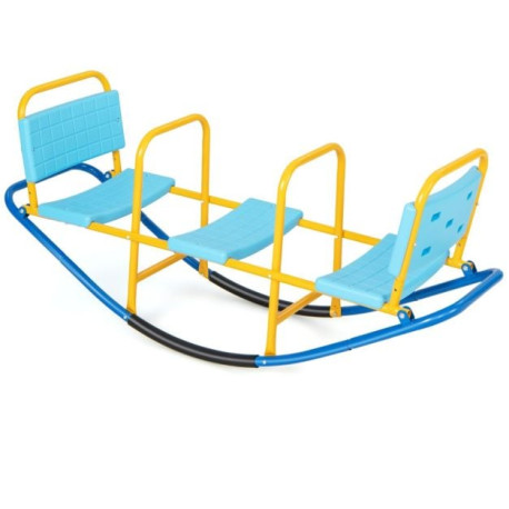 3-Person Kids Seesaw Teeter Totter for Kids Age 3-8