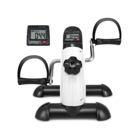 Mini Under Desk Bike Pedal Exerciser with Adjustable Resistance