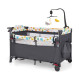 5-in-1 Baby Bassinet Bedside Sleeper with Diaper Changer and Hanging Toys