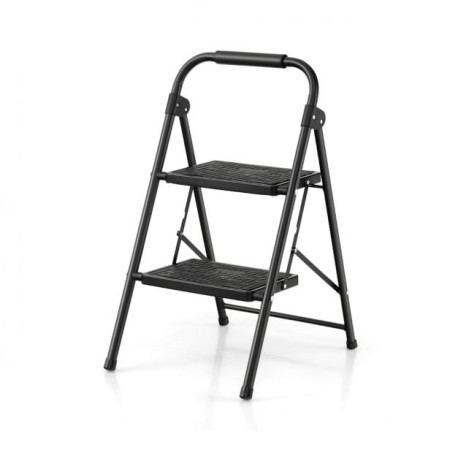 2 Step Folding Ladder with Safe Lock and Hand Grip