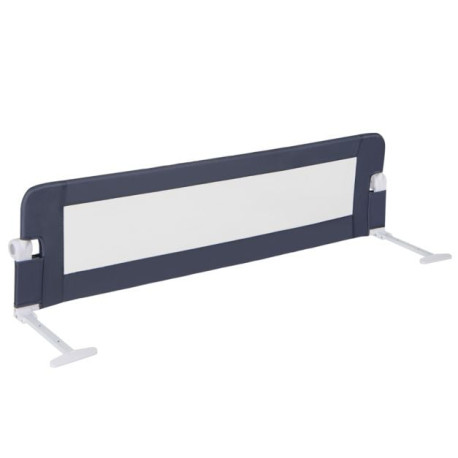 Foldable Bed Rail with Adjustable Safety Strap for Toddlers