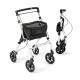 Rollator Walkers Lightweight Foldable Rolling Walker with Tray for Seniors