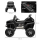 12V Licensed Mercedes-Benz Unimog, Kids Electric Ride on Car, with Remote Control, Horn, Light, MP3 - Black