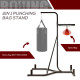 170-190cm Freestanding Boxing Punch Bag Hanger &amp; Speed Ball Station Platform Hanging Frame Home Gym, Black