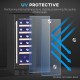 19 Bottle 5-18℃ Wooden Rack Wine Fridge - Black