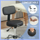 360° Swivel Seat Salon Stool - Black