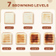 4 Slice Toaster with 7 Browning Levels, High Lift, Reheat/Defrost/Cancel, Self-centring Function, Removable Crumb Tray, Auto Off