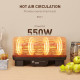 40-70℃ Six-Tray Food Dehydrator - Black