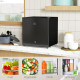 46 Litre Lockable Countertop Fridge - Black
