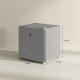 46 Litre Lockable Countertop Fridge - Grey