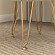 5L Velvet-Feel Storage Ottoman - Cream White