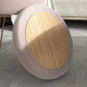 5L Velvet-Feel Storage Ottoman - Light Pink
