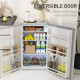91L Freestanding Under-Counter Fridge with Lock - Grey