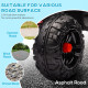 AIYAPLAY 12V Kids Electric Quad Bike w/ Spring Suspension System, Forward &amp; Backward, LED Light, Music, MP3, Red