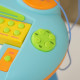 AIYAPLAY 37 Keys Kids Piano w/ Microphone, Stool, LED Lights, Record &amp; Replay Function, Blue