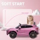 AIYAPLAY Aston Martin DBX Licensed Battery Powered Kids Electric Car, 12V Kids Ride on Car w/ Lights, Music Horn, Pink