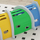 AIYAPLAY Kids Play Tunnel for 3-6 Years Crawl and Climb, Lion Design, Indoor &amp; Outdoor