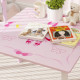 AIYAPLAY Princess Design Kids Table and Chairs Set for Activity, Art, Drawing, Toddler Table and Chairs Set for Playroom, Nurser