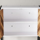 Bathroom Cabinet Wall Mounted, Bathroom Wall Cabinet Medicine Cabinet with 2 Doors, Adjustable Shelf, Walnut