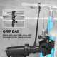 Bike Repair Stand, Heavy Duty Bike Stand for Maintenance, Max Load 40kg, Height Adjustable, Foldable and 360° Rotatable for Road