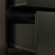 Chest of Drawers, 3-Drawer Storage Organiser Unit for Bedroom, Living Room, Black