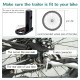 Child Bike Trailer Baby Bicycle Trailer 360° Rotatable for 2 Kids with Steel Frame LED Hitch Coupler Purple