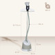 1800W Standing Clothes Steamer, with Accessories - Grey