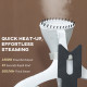 1800W Standing Clothes Steamer, with Accessories - Grey