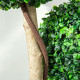 Decorative Artificial Plant Boxwood Ball Topiary Tree in Pot Fake Plant for Home Indoor Outdoor Decor, 90 cm, Dark Green