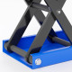 DURHAND 500KG Motorcycle Lift Scissor Jack, Height Adjustable Motorbike Stand with Anti-Slip Wide Deck, Heavy Duty Steel Motorbi