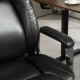 Ergonomic Office Chair, Heavy Duty Faux Leather Desk Chair with Tilt Function, Adjustable Height, 227kg 500LBS Swivel Computer C