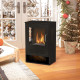 Ethanol Fireplace Stove with Shelf, Freestanding Bioethanol Fire, Indoor Ethanol Burner with 0.9 Litres Volume, Burns for Up to 