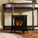 Ethanol Fireplace Stove, Freestanding Bioethanol Fire, Indoor Ethanol Burner with 0.9 Litres Volume, Burns for Up to 3.3 Hours, 
