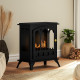 Ethanol Fireplace Stove, Freestanding Bioethanol Fire, Indoor Ethanol Burner with 0.9 Litres Volume, Burns for Up to 3.3 Hours, 