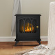 Ethanol Fireplace Stove, Freestanding Bioethanol Fire, Indoor Ethanol Burner with 0.9 Litres Volume, Burns for Up to 3.3 Hours, 