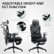 Ergonomic and Adjustable Office Chair - Black