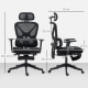 Ergonomic and Adjustable Office Chair - Black