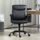 Executive Office Chair, Faux Leather Desk Chair with Height Adjustable, Swivel Wheels and Tilt Function, Computer Chair for Home