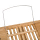 Extendable Bamboo Bathtub Shelf Rack Bath Caddy Tray Bathroom Storage