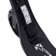 Folding Kick Scooter Hight-Adjustable Urban Scooter w/ Rear Brake, Double Shock Absorption System &amp; 2 Big Wheels, For 14+ Teens 