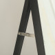 Full Length Mirror, 37 x 157cm Wall Mounted, Leaning, Free Standing Mirror, Framed Full Body Mirror for Living Room, Bedroom, Bl