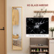 Full Length Mirror, 37 x 157cm Wall Mounted, Leaning, Free Standing Mirror, Framed Full Body Mirror for Living Room, Bedroom, Wh