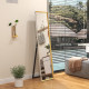 Full Length Mirror, 37 x 157cm Wall Mounted, Leaning, Free Standing Mirror, Framed Full Body Mirror for Living Room, Bedroom, Wh