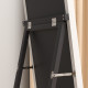 Full Length Mirror, 37 x 157cm Wall Mounted, Leaning, Free Standing Mirror, Framed Full Body Mirror for Living Room, Bedroom, Wh