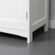 kleankin Bathroom Furniture Set with Adjustable Shelves, Tall Bathroom Storage Cabinet with Open Shelves, Bathroom Floor Cabinet