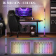 LED Floor Lamp with Reading Light, 360° RGB Detachable Corner Floor Lamp with App &amp; Remote Control, Standing Lamp with Music Syn