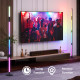 LED Floor Lamp, 360° RGB Detachable Corner Floor Lamp with App &amp; Remote Control, Colour Changing Standing Lamp with Music Sync &amp;