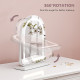 LED Vanity Mirror with Lights, 33 x 44.5cm Lighted Makeup Mirror with 3 Colour, 360° Rotation, Touch Screen, for Bedroom and Dre